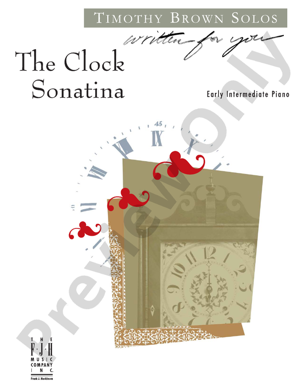 The Clock Sonatina - Piano (Digital Download)