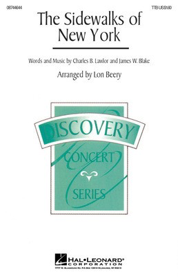 The Sidewalks of New York - Charles B. Lawlor|James W. Blake - TB Lon Beery Hal Leonard Choral Score Octavo