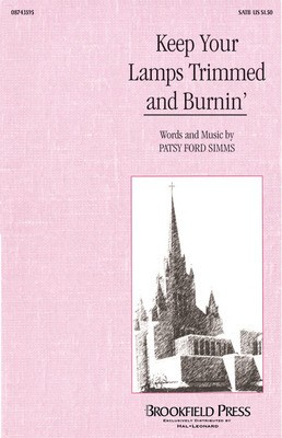 Keep Your Lamps Trimmed and Burnin' - SATB Patsy Ford Simms Hal Leonard Choral Score Octavo