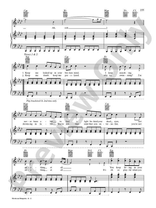 Words as Weapons - Seether - PVG (Digital Download)