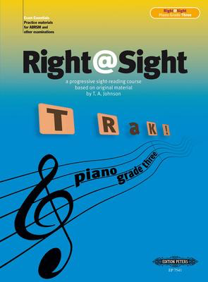 Right@Sight Grade Three - Piano - Thomas Arnold Johnson - Peters EP7541