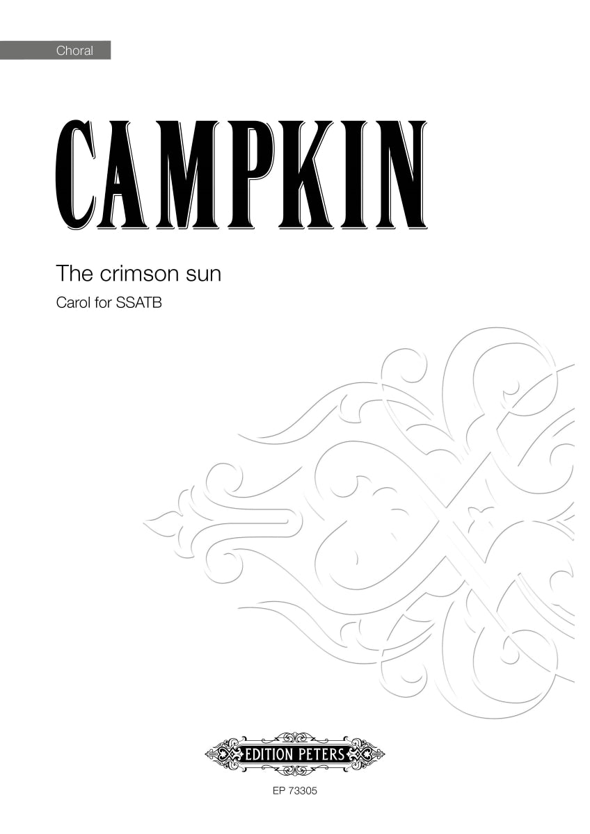 The Crimson Sun - SATB Choral Octavo (Digital Download)