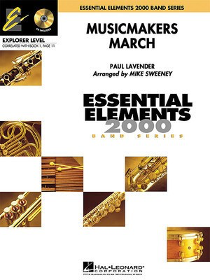 Musicmakers March - Clarinet Section Feature - Michael Sweeney|Paul Lavender - Hal Leonard Score/Parts/CD