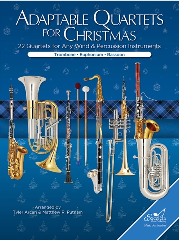 Adaptable Quartets for Christmas Trombone
