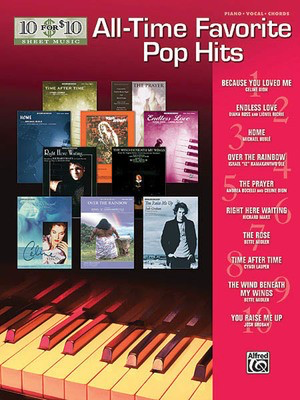 All-Time Favorite Pop Hits - 10 for $10 Sheet Music Series - Alfred Music