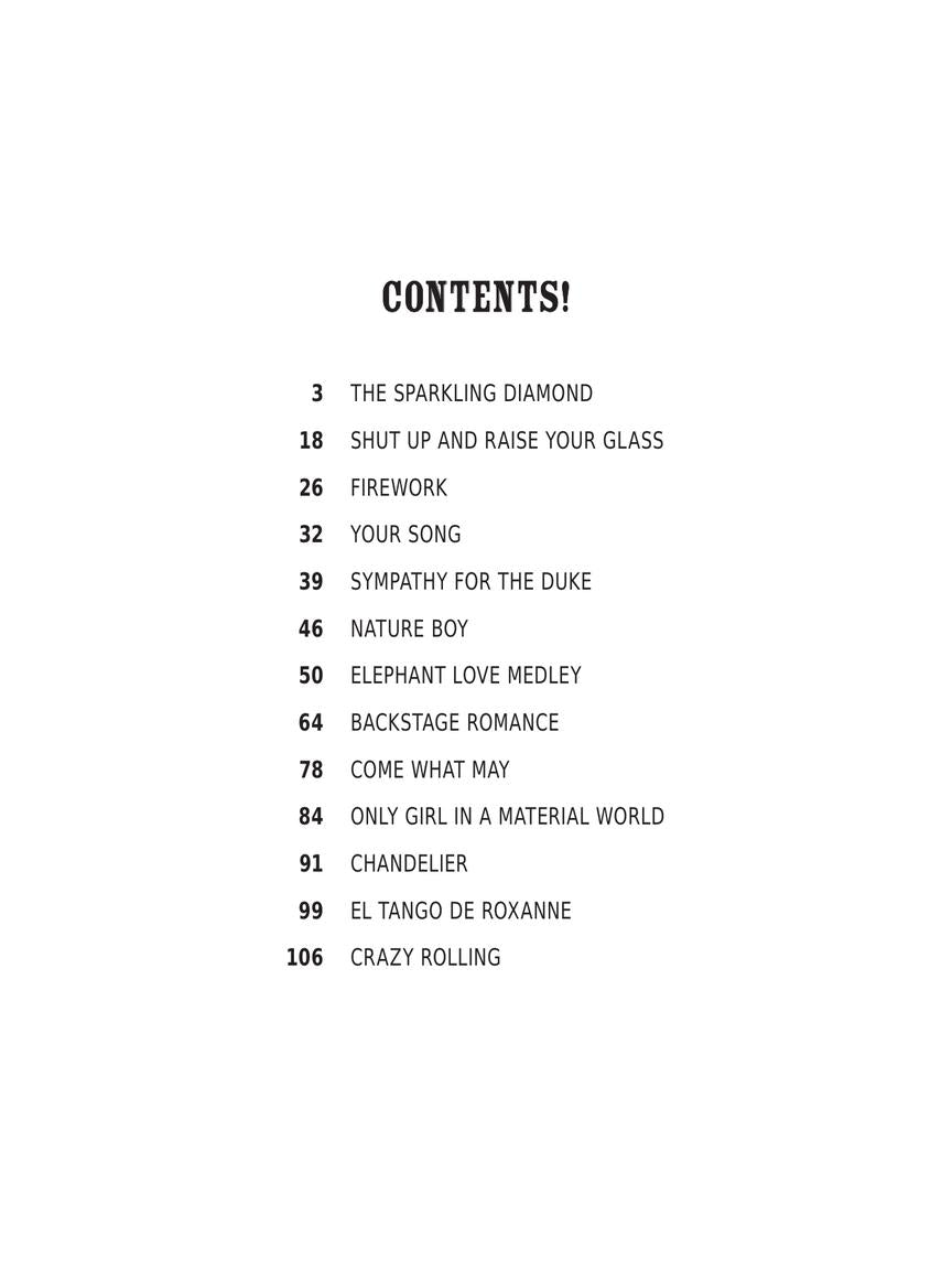 Moulin Rouge! The Musical - Piano/Vocal Hal Leonard 350573