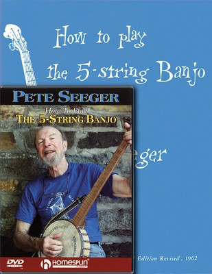 Pete Seeger Banjo Pack - Includes How to Play the 5-String Banjo book and How to Play the 5-Strin - Banjo Homespun Banjo TAB /DVD
