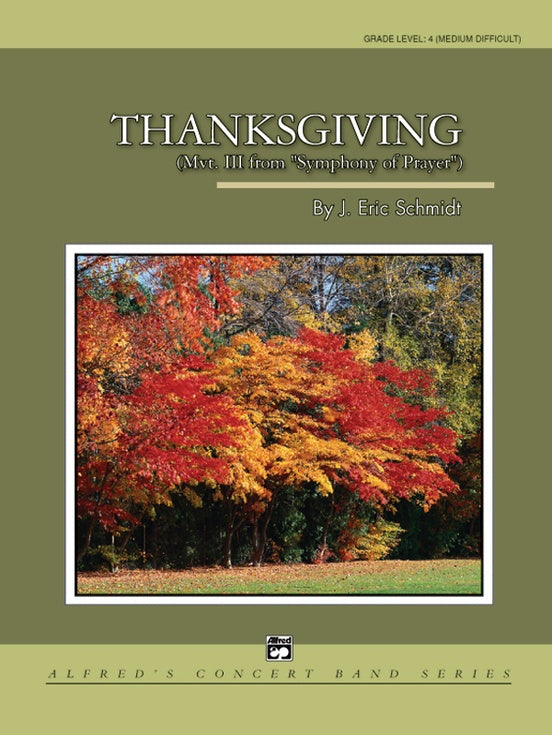 Thanksgiving - Concert Band Conductor Score & Parts (Digital Download)