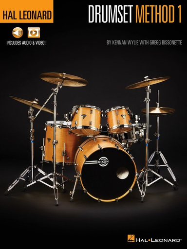 Hal Leonard Drumset Method Bk 1 Bk/Olm - Drums - Hal Leonard