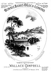 Bonnie Banks O'Loch Lomond (Archive pages) - G Major Vocal/Piano (Digital Download)