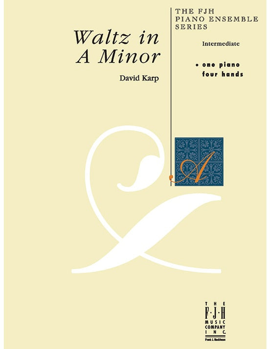 Waltz in A Minor - DSM-DE1027 - Piano (Digital Download)