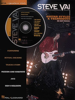 Steve Vai - Guitar Styles & Techniques - Guitar Hal Leonard Guitar TAB /CD