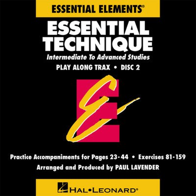 Essential Technique (Original Series) - Play Along Trax CD 2 - Hal Leonard
