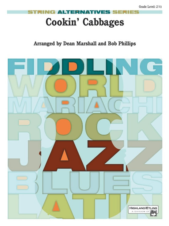 Cookin' Cabbages – String Orchestra Conductor Score & Parts (Digital Download)