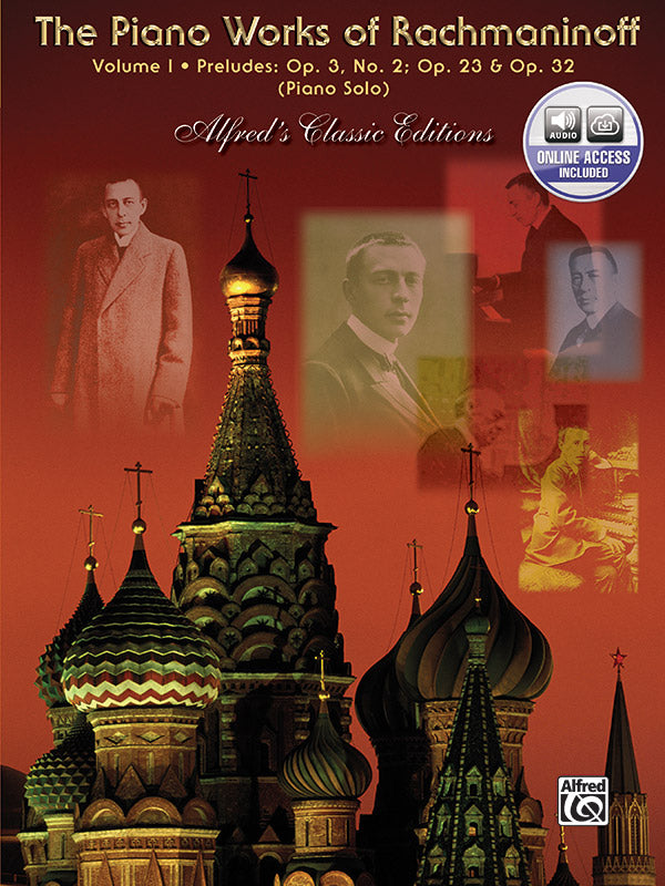 Piano Works Vol 1 Preludes Bk/CD Piano