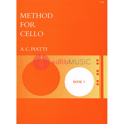 Piatti Method for Cello Book 3