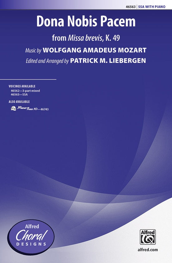 Dona Nobis Pacem – SSA Choral Octavo (Digital Download)