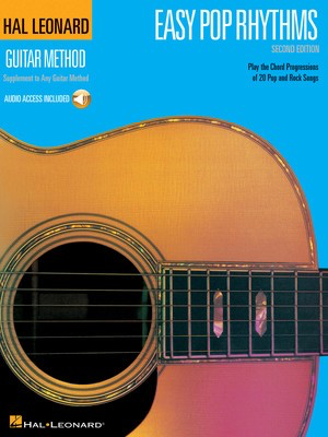 Easy Pop Rhythms - 2nd Edition - Book/CD Pack - Guitar Hal Leonard /CD