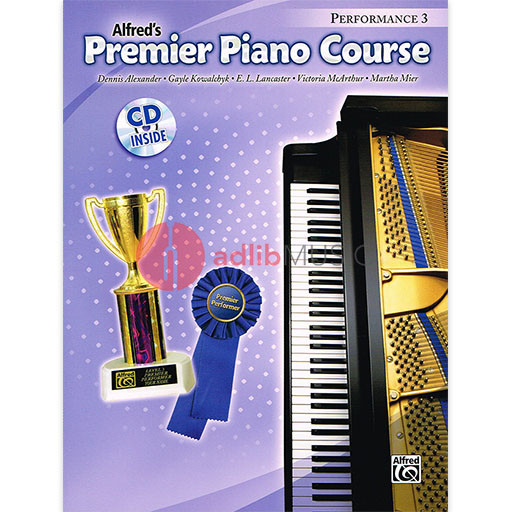 Premier Piano Course Performance 3 Bk/CD