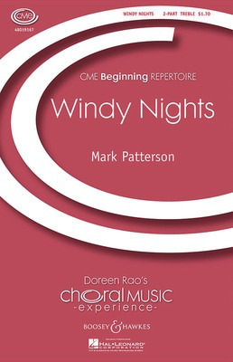 Windy Nights - CME Beginning - Mark Patterson - 2-Part Boosey & Hawkes Octavo