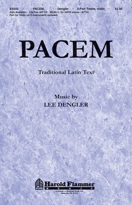 Pacem - SATB Shawnee Press Choral Score Octavo