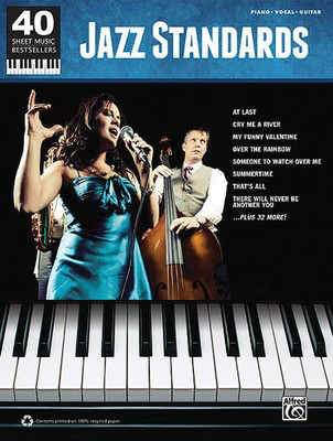 Jazz Standards - 40 Sheet Music Bestsellers Series - Various - Alfred Music Piano, Vocal & Guitar