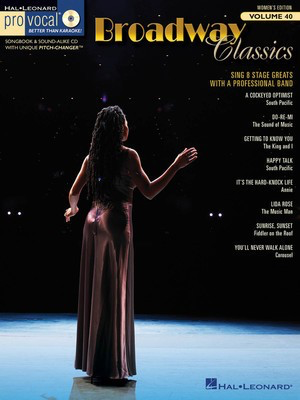 Broadway Classics - Pro Vocal Women's Edition Volume 40 - Various - Vocal Hal Leonard /CD