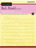 Bach, Handel and More - Volume 10 - The Orchestra Musician's CD-ROM Library - Bassoon - Various - Bassoon Hal Leonard CD-ROM