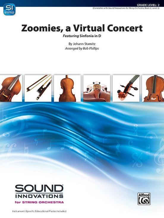 Zoomies, a Virtual Concert - String Orchestra Conductor Score & Parts (Digital Download)