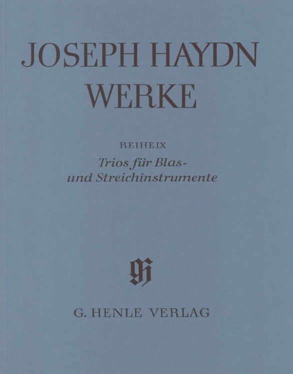 Haydn - Trios for Wind & Strings - Mixed Trios Henle HN5261