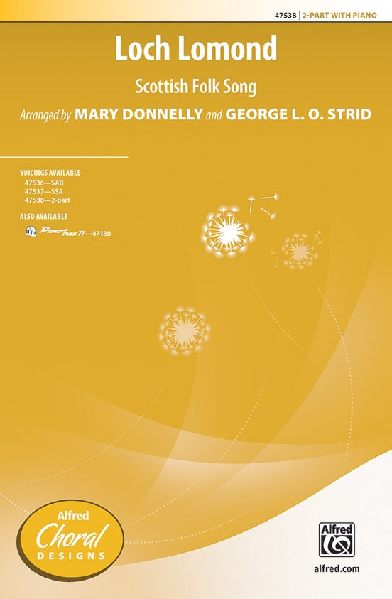 Loch Lomond – 2-Part Choral Octavo (Digital Download)
