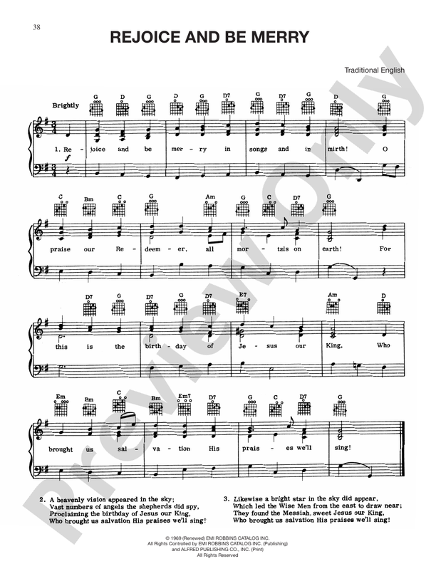 Rejoice and Be Merry - PVG (Digital Download)