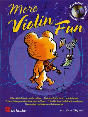 More Violin Fun - Violin Nico Dezaire De Haske Publications /CD