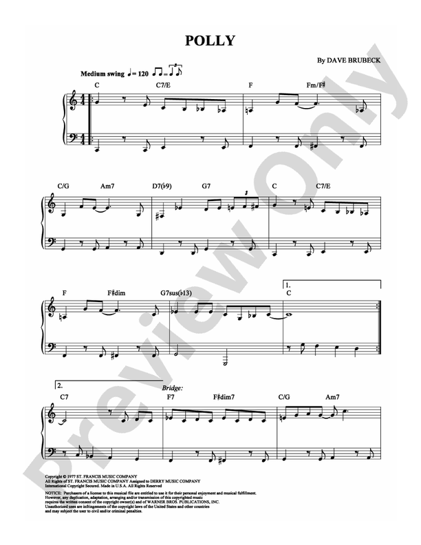 Polly - DSM-PS-0001590 - Piano (Digital Download)