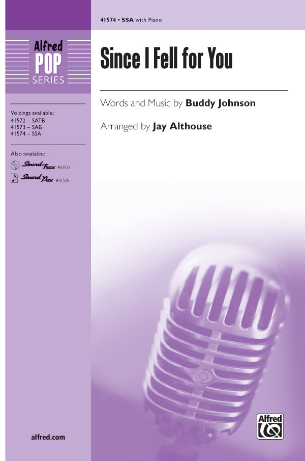 SINCE I FELL FOR YOU SSA