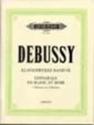 Debussy - Original Works For Two Pianos - 2 Pianos 4 Hands - Peters EP9078I