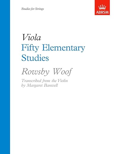 Fifty Elementary Studies for Viola