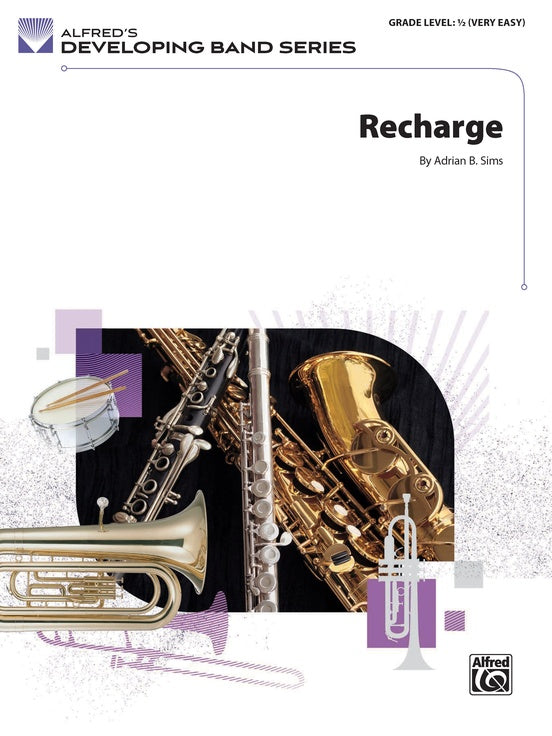Recharge - Concert Band Conductor Score & Parts(Digital Download)