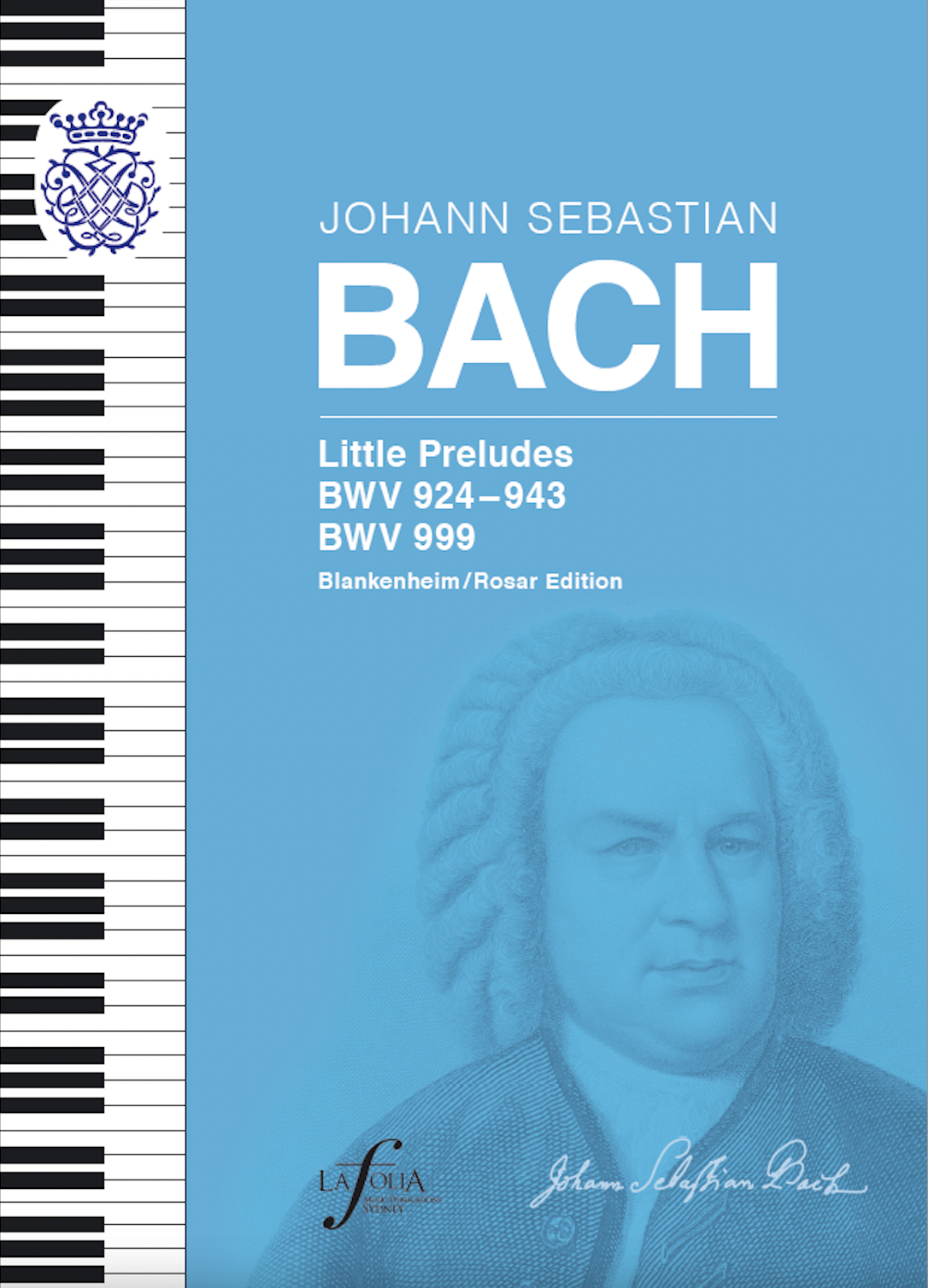 Bach - Little Preludes - Piano Solo Rosar Edition La Folia
