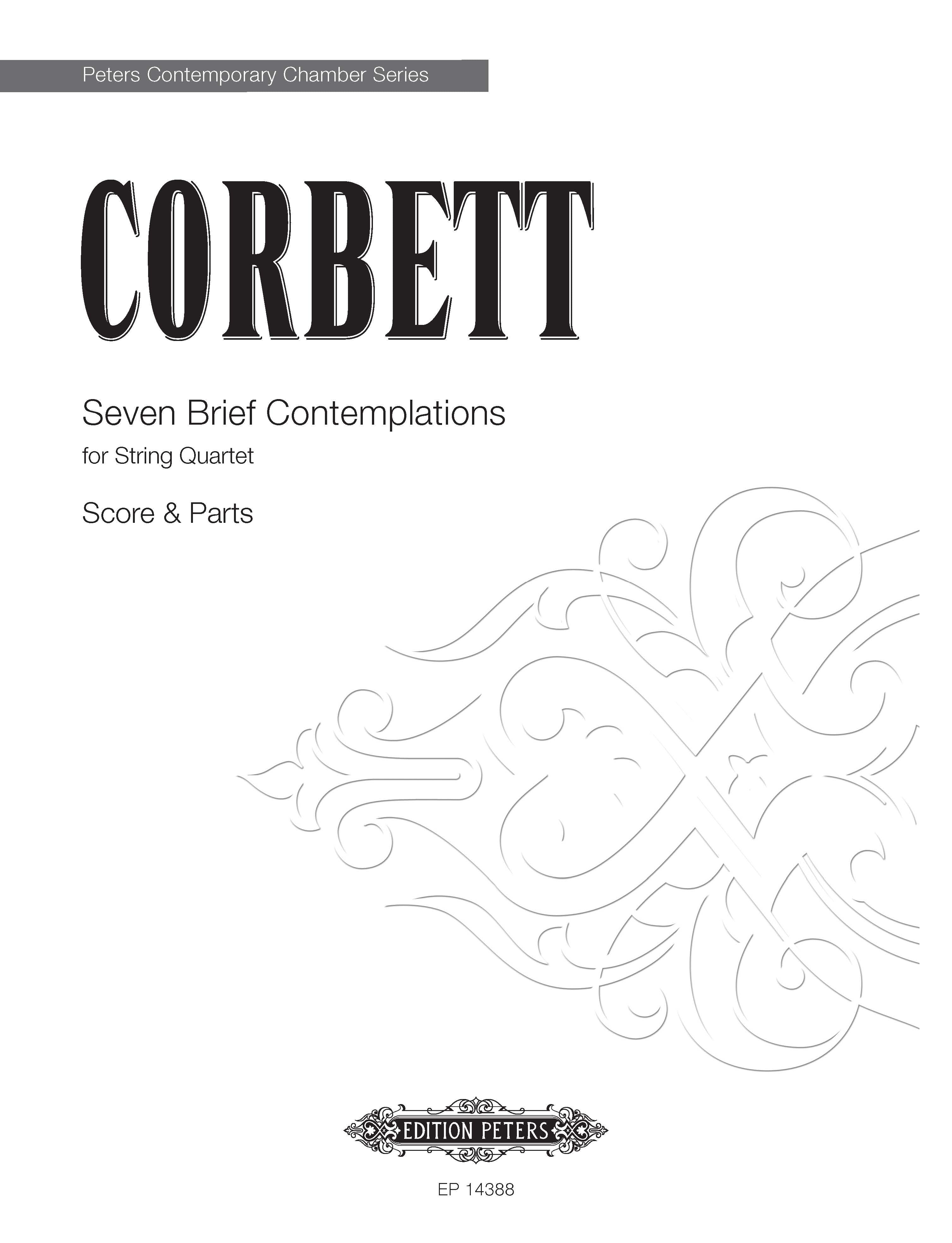 Seven Brief Contemplations (EP14388) - String Quartet (Digital Download)