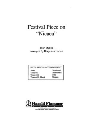 Festival Piece on Nicaea - Shawnee Press Instrumental Parts