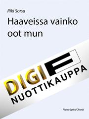Haaveissa vainko oot mun - Piano Solo (Digital Download)