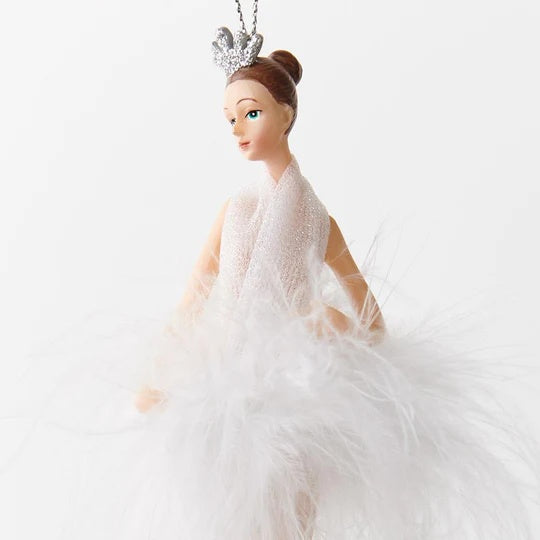 Christmas Decoration Ballet White Ballerina