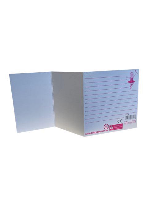 Ballerina Girls Folded Card