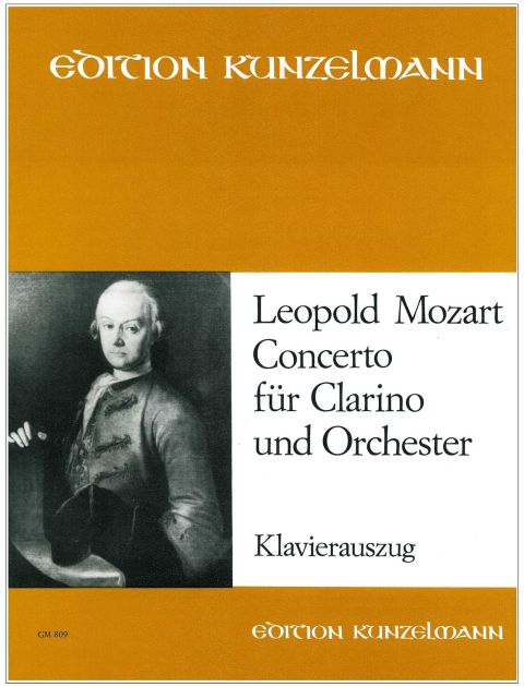 Concerto in Dmaj for Trumpet/Piano - Mozart Leopold - Kunzelmann