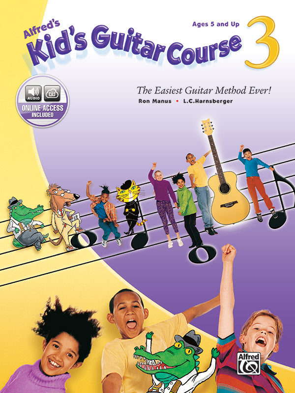 Alfreds Kids Guitar Course 3 BK/OA