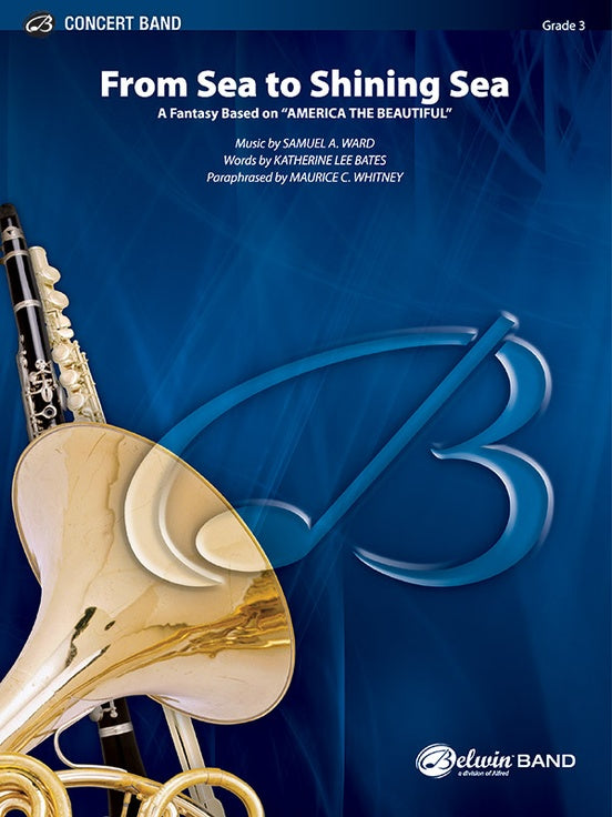 From Sea to Shining Sea (A Fantasy Based on "America the Beautiful") - Concert Band Conductor Score & Parts (Digital Download)