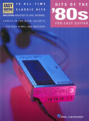 Hits of the '80s for Easy Guitar - Easy Guitar with Notes & Tab - Guitar Hal Leonard Easy Guitar with Notes & TAB