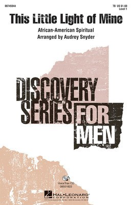 This Little Light of Mine - TB Audrey Snyder Hal Leonard Octavo