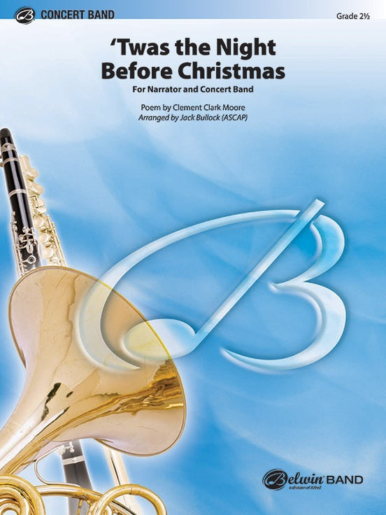 T'was the Night Before Christmas - Concert Band Conductor Score & Parts (Digital Download)